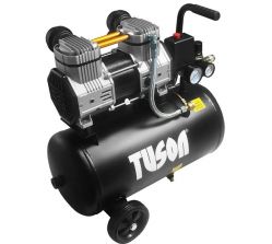 TUSON - bezolejový tichý kompresor 1,5kW, 2,0HP, 24l / 130069