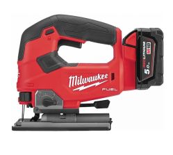 Aku přímočará pila Milwaukee M18 FJS-502X, 2 x 5.0Ah